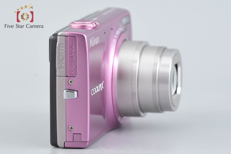 Nikon COOLPIX S6100 Gloth Pink 16.0 MP Digital Camera