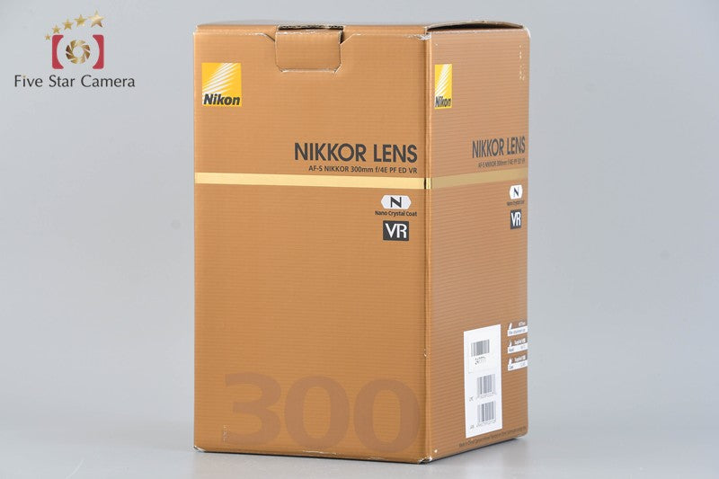 Nikon AF-S NIKKOR 300mm f/4 E PF ED VR w/ Box