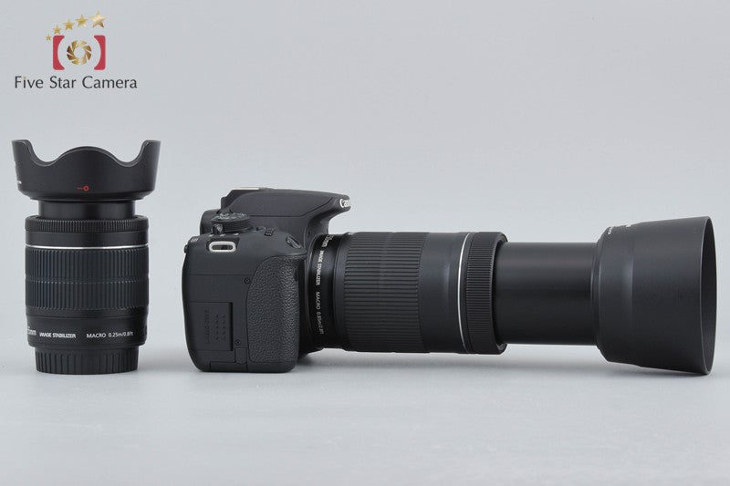 Canon EOS Kiss X7i / Rebel T5i / 700D 18.0 MP 18-55 55-250 Lenses