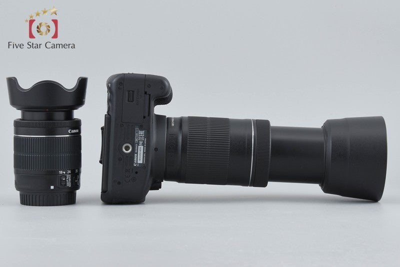 Canon EOS Kiss X7i / Rebel T5i / 700D 18.0 MP 18-55 55-250 Lenses