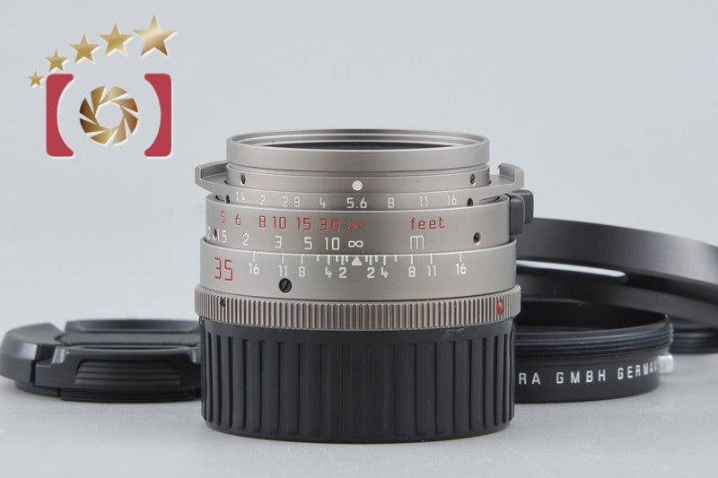 Leica SUMMILUX-M 35mm f/1.4 M6 Titanium Titan 2026.04 Overhauled!!