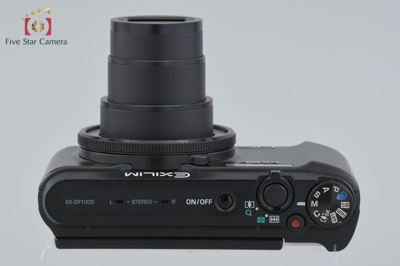 Casio HIGH SPEED EXILIM EX-ZR1000 Black 16.1 MP Digital Camera