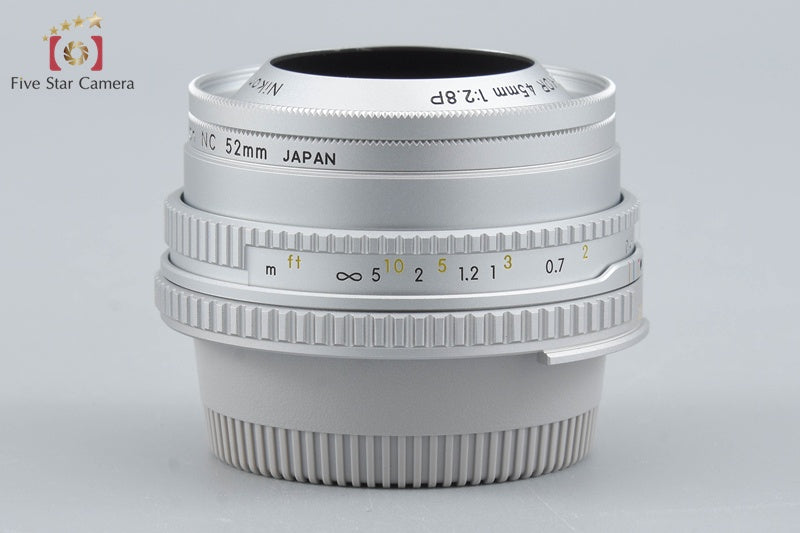 Nikon Ai-S NIKKOR 45mm f/2.8 P Silver w/ Box