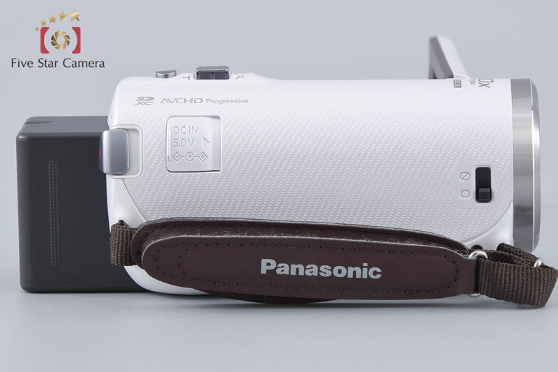 Panasonic HC-V360MS 16GB 90x Zoom 2.2 MP White Digital HD Camcorder