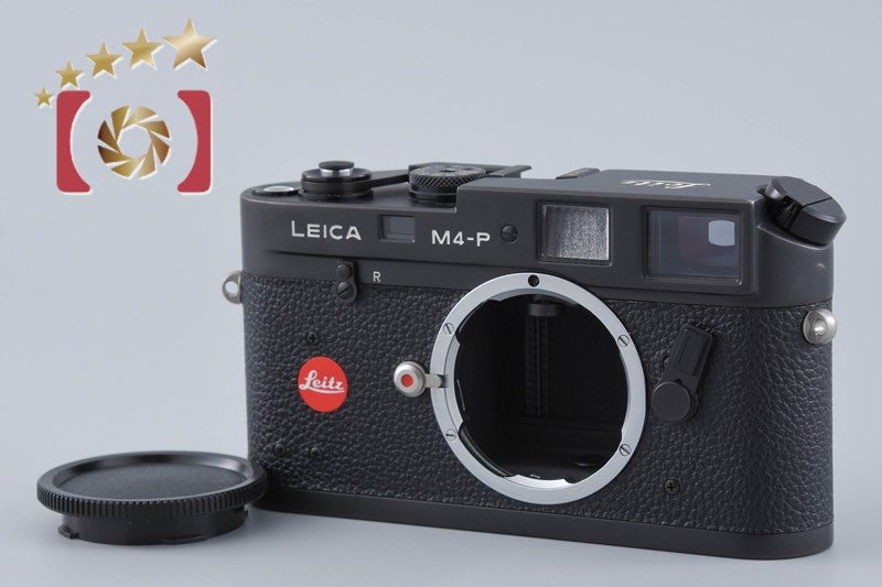 Leica M4-P Black 35mm Rangefinder Film Camera Body