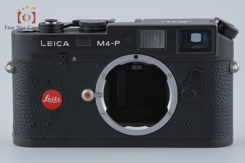 Leica M4-P Black 35mm Rangefinder Film Camera Body