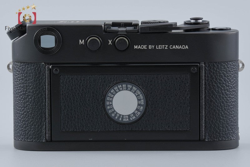 Leica M4-P Black 35mm Rangefinder Film Camera Body