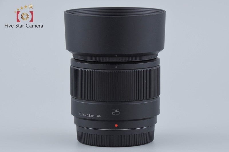 Panasonic LUMIX G 25mm f/1.7 ASPH. H-H025 Black