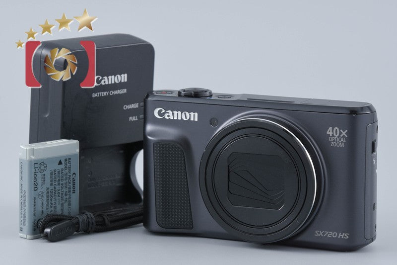 Canon PowerShot SX720 HS Black 20.3 MP Digital Camera