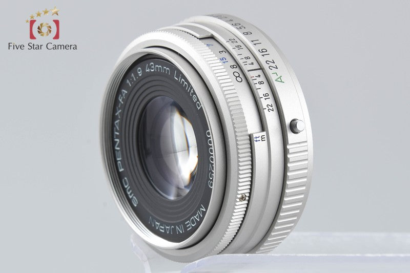 PENTAX SMC FA 43mm f/1.9 Limited Silver