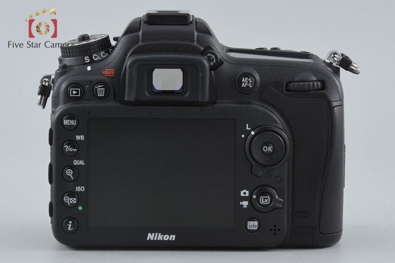 "Shutter count 805" Nikon D7100 24.1 MP Digital SLR Camera 18-105 VR Lens