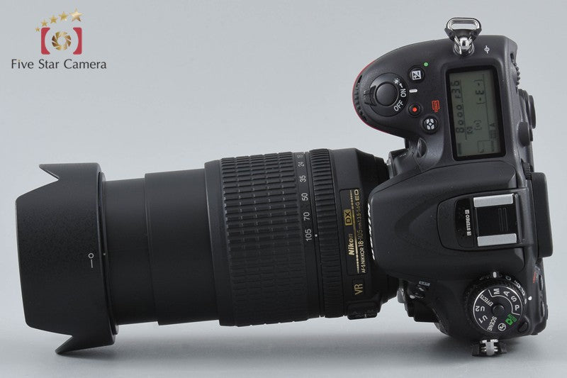 "Shutter count 805" Nikon D7100 24.1 MP Digital SLR Camera 18-105 VR Lens