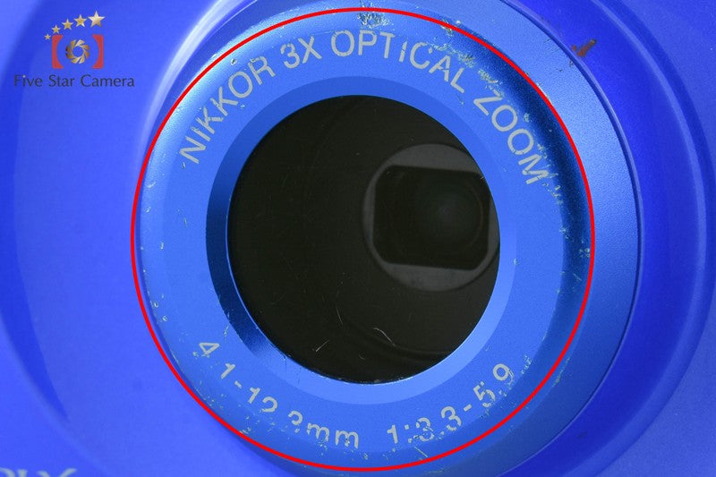 Nikon COOLPIX W100 Blue 13.2 MP Digital Camera