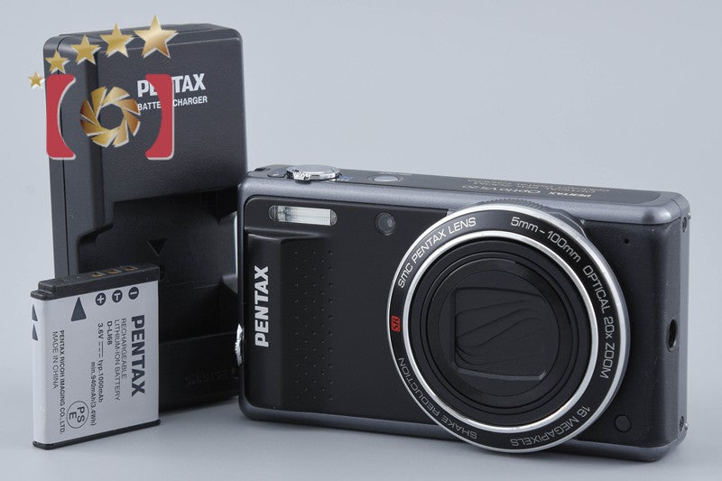 Pentax Optio VS20 Noble Black 16.0 MP Digital Camera