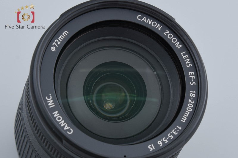 Canon EF-S 18-200mm f/3.5-5.6 IS