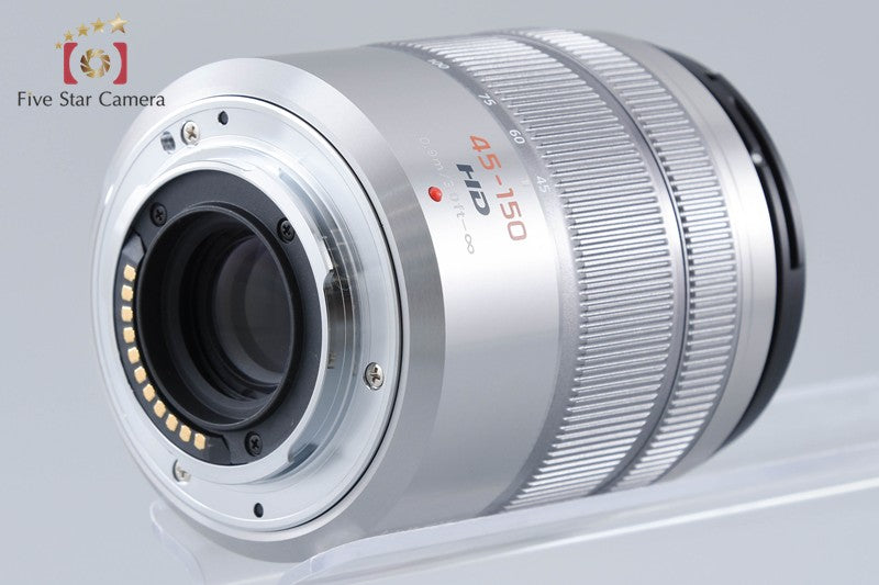 Panasonic LUMIX G VARIO 45-150mm f/4-5.6 ASPH. MEGA O.I.S. H-FS45150 Silver