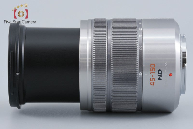 Panasonic LUMIX G VARIO 45-150mm f/4-5.6 ASPH. MEGA O.I.S. H-FS45150 Silver
