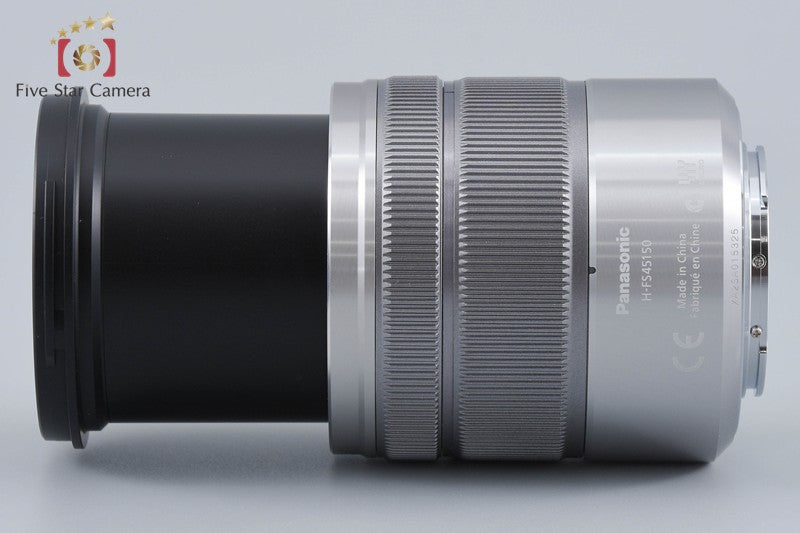 Panasonic LUMIX G VARIO 45-150mm f/4-5.6 ASPH. MEGA O.I.S. H-FS45150 Silver