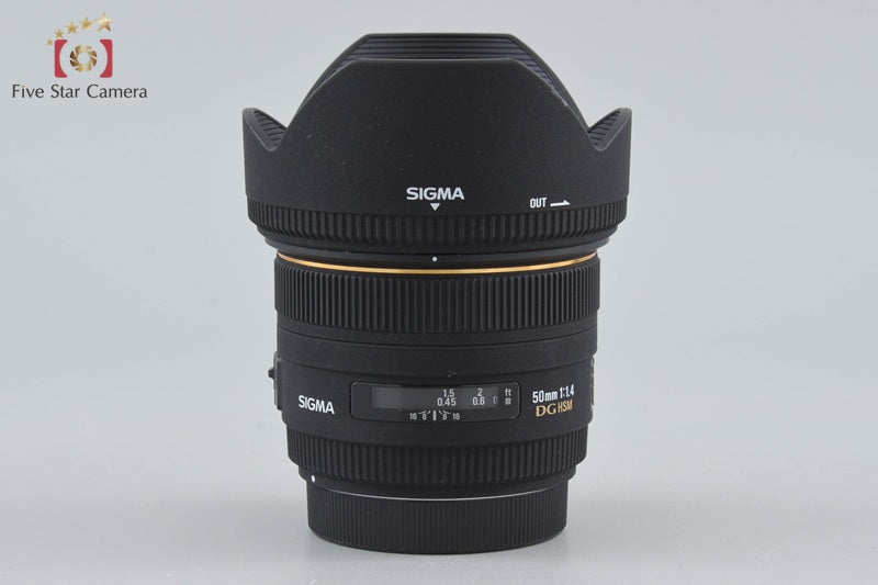 Sigma 50mm f/1.4 EX DG HSM for Canon