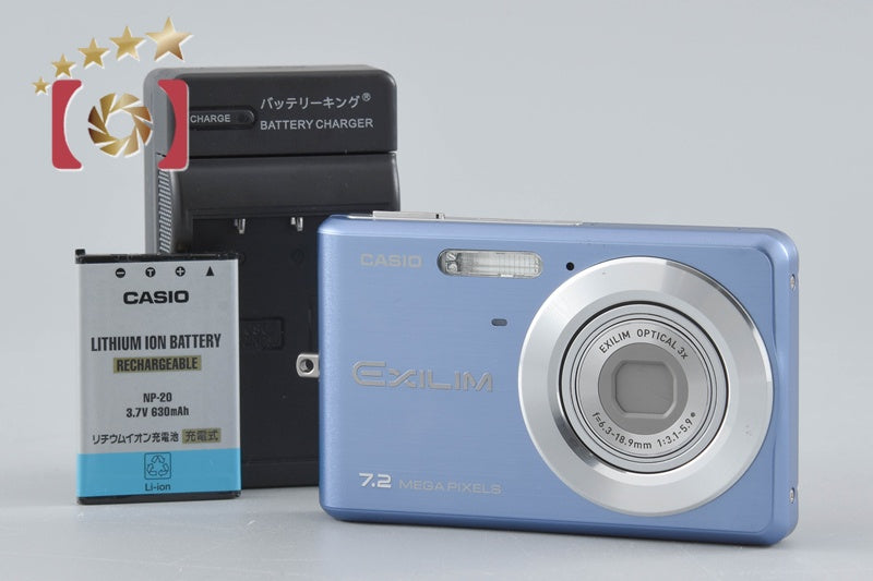CASIO EXILIM EX-Z77 Blue 7.2 MP Digital Camera