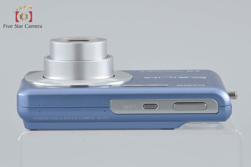 CASIO EXILIM EX-Z77 Blue 7.2 MP Digital Camera