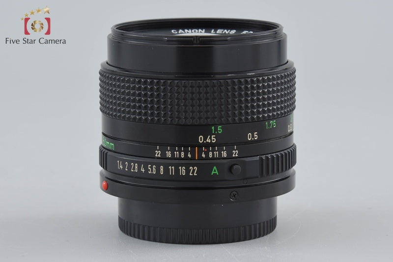 Canon New FD 50mm f/1.4