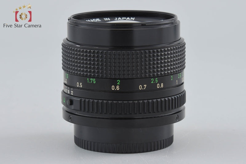 Canon New FD 50mm f/1.4