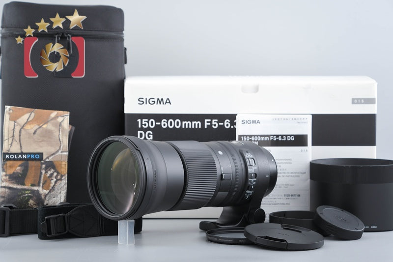 Sigma 150-600mm f/5-6.3 DG OS HSM Contemporary for Canon w/ Box