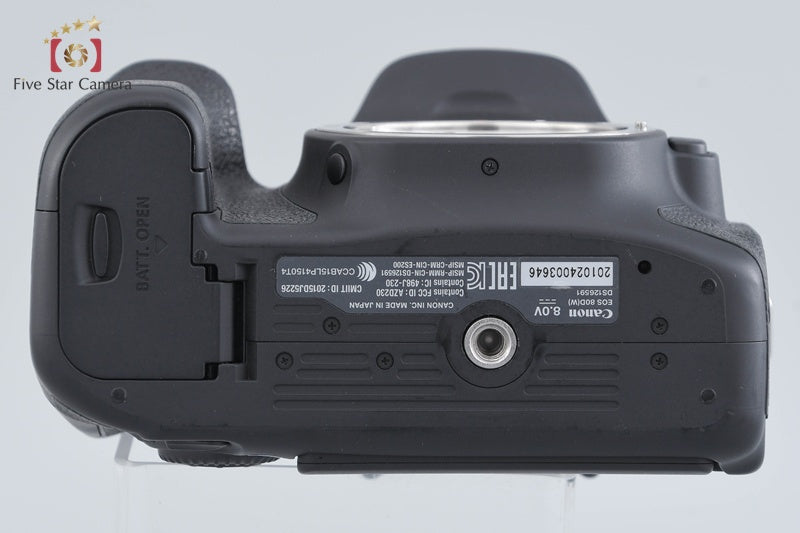 Canon EOS 80D 24.2 MP Digital SLR Camera Body