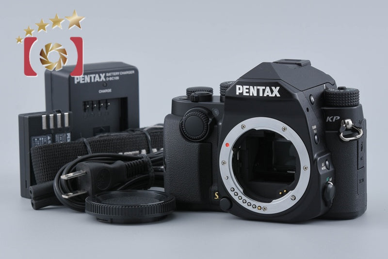 "Shutter count 1,050" PENTAX KP Black 24.3 MP Digital SLR Camera Body