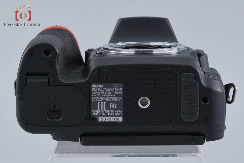 Nikon D750 24.3 MP Full Frame Digital SLR Camera Body