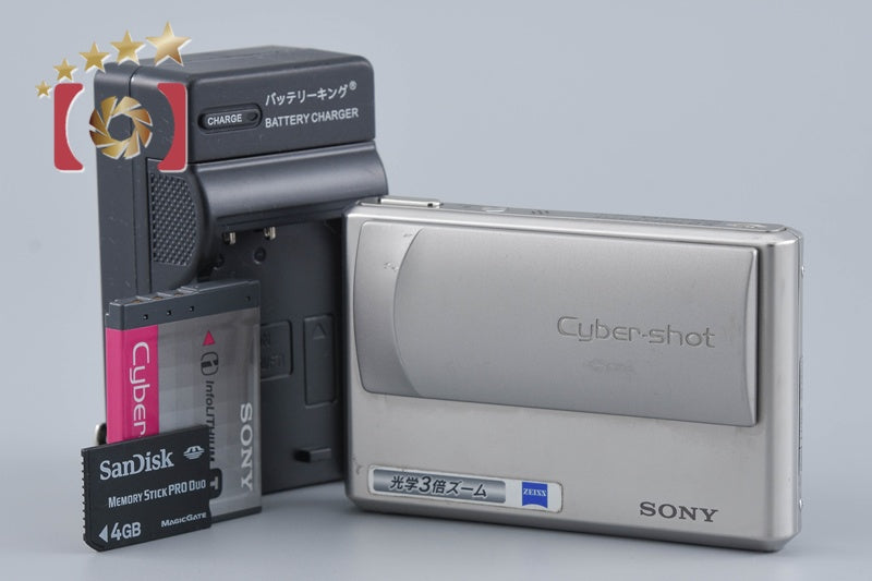 SONY Cyber-shot DSC-T1 Silver 5.1 MP Digital Camera