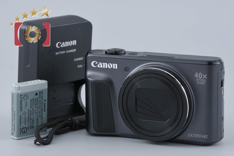 Canon PowerShot SX720 HS Black 20.3 MP Digital Camera