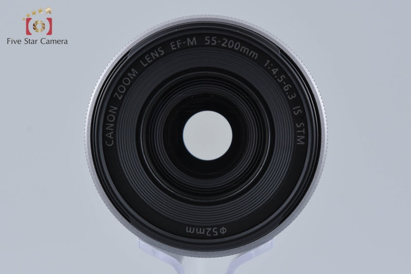 Canon EF-M 55-200mm f/4.5-6.3 IS STM Silver