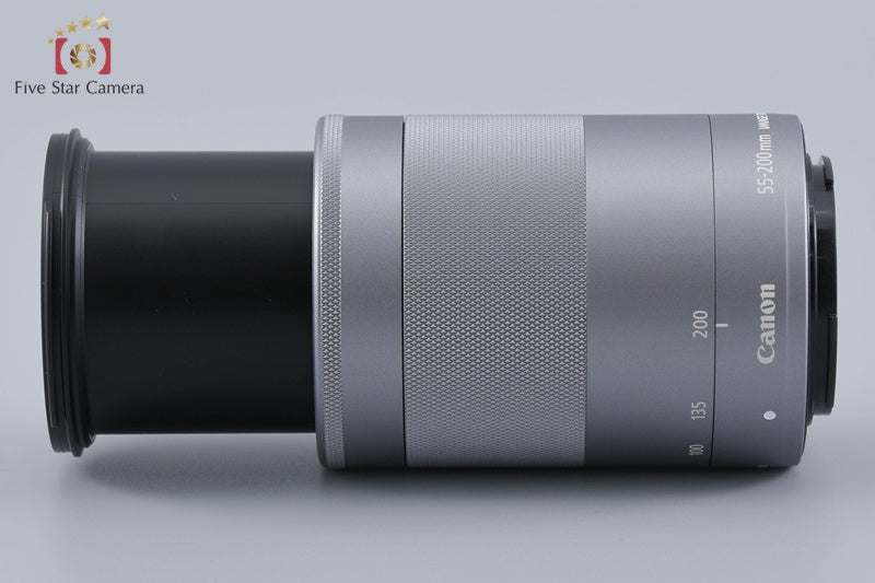 Canon EF-M 55-200mm f/4.5-6.3 IS STM Silver