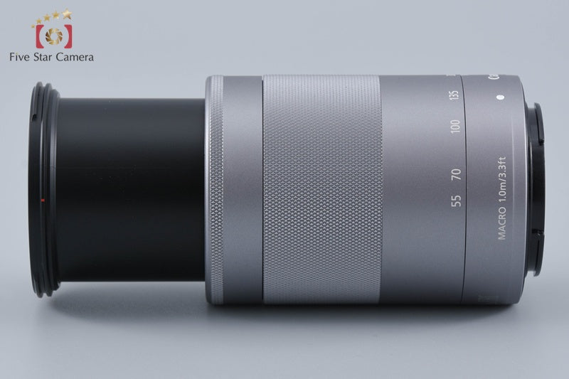 Canon EF-M 55-200mm f/4.5-6.3 IS STM Silver
