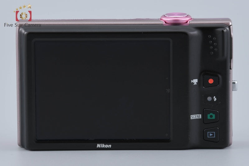 Nikon COOLPIX S6100 Gloss Pink 16.0 MP Digital Camera