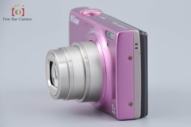 Nikon COOLPIX S6100 Gloss Pink 16.0 MP Digital Camera