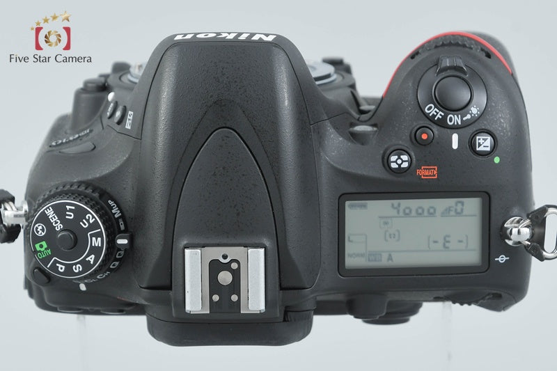 "Count 1,451" Nikon D610 24.3 MP Full Frame DSLR Camera Body