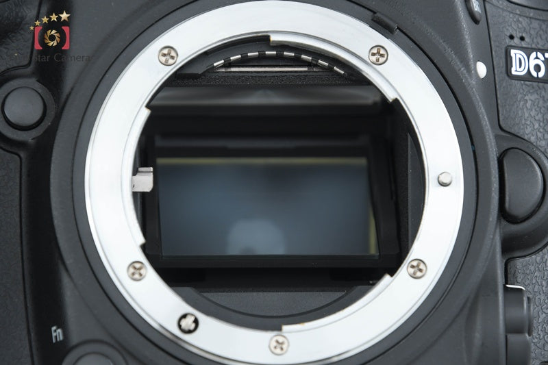 "Count 1,451" Nikon D610 24.3 MP Full Frame DSLR Camera Body