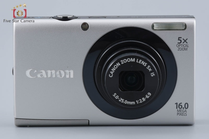 Canon PowerShot A3400 IS Silver 16.0 MP Digital Camera