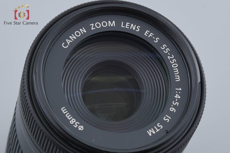 Canon EF-S 55-250mm f/4-5.6 IS STM