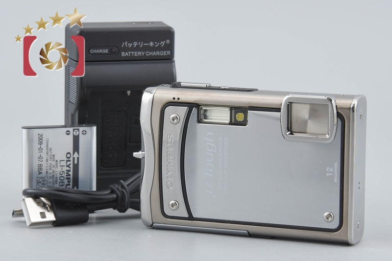OLYMPUS μ TOUGH-8000 Silver 12.0 MP Digital Camera