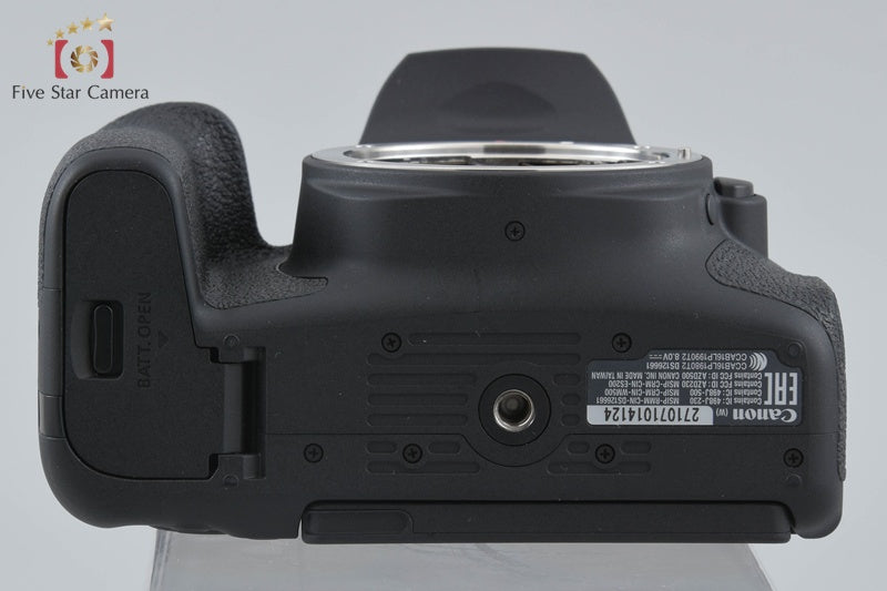 "Count 1,284" Canon EOS Kiss X9i / Rebel T7i / 800D 24.2 MP DSLR Camera Body