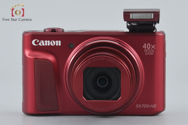 Canon PowerShot SX720 HS Red 20.3 MP Digital Camera w/ Box