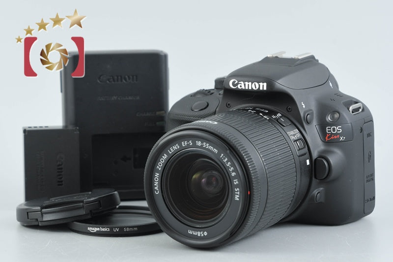 "Count 3,479" Canon EOS Kiss X7 / Rebel SL1 / 100D 18.0 MP EF-S 18-55 Lens