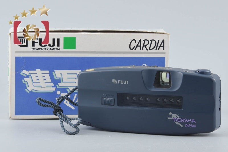 Fujifilm RENSHA CARDIA Byu-N 8 35mm Point & Shoot Film Camera w/ Box