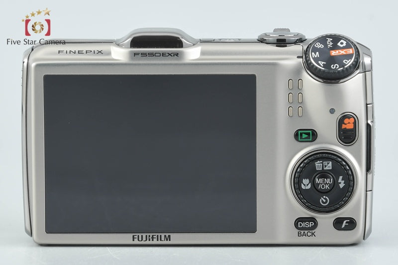 Fujifilm FinePix F550EXR Champagne Gold 16.0 MP Digital Camera