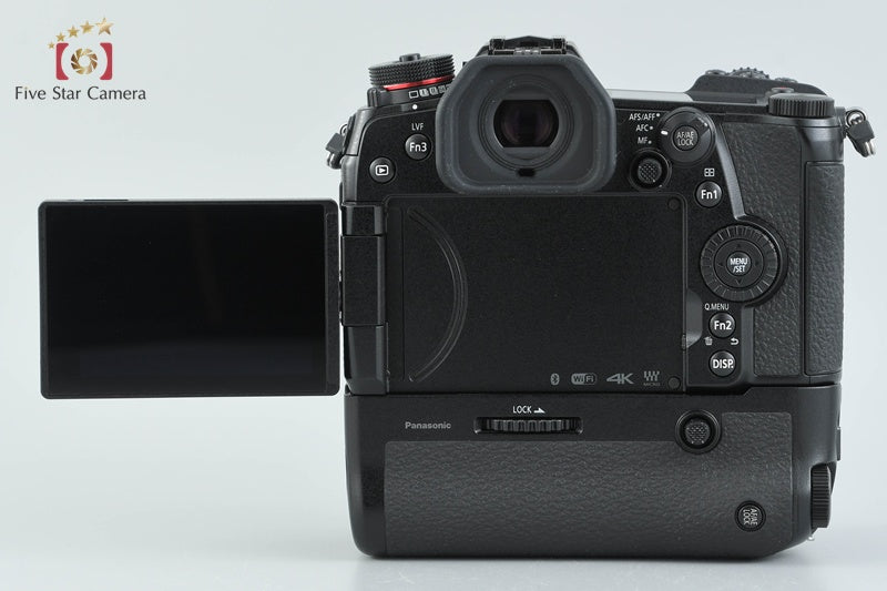 Panasonic LUMIX DC-G9 Black 20.3 MP Mirrorless Camera + DMW-BGG9 Battery Grip
