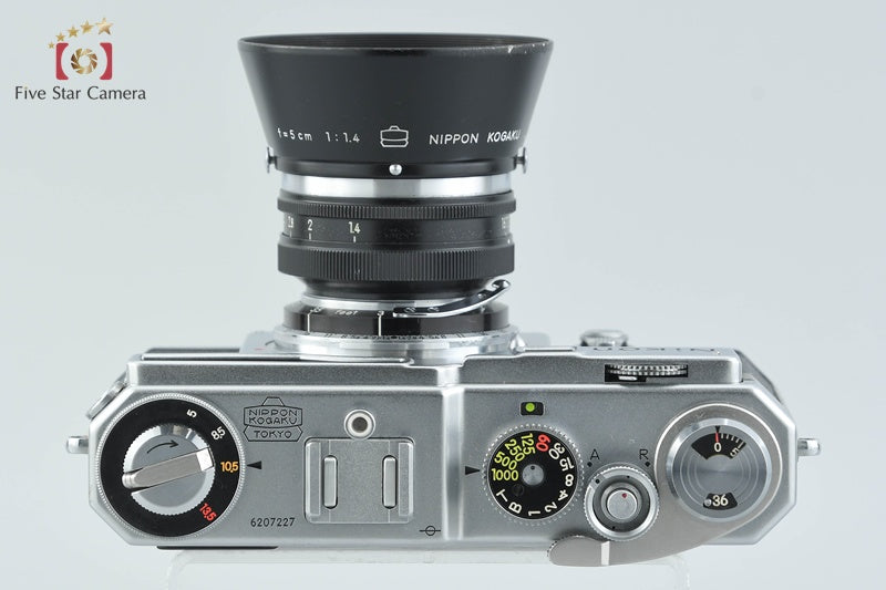 Nikon SP Early Model Silver + NIKKOR-S 50mm f/1.4